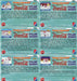 Coca Cola Polar Bears South Pole Vacation T-Ball Die-Cut Chase Card Set SP1-6 - TvMovieCards.com