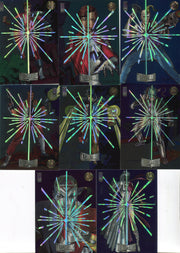 1993 Deathmate: Crossover F/X Transition Chase Card Set T1 thru T8 - TvMovieCards.com