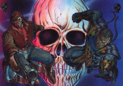 1993 Deathmate: Crossover Lithogram Chase Card Set D1 and D2 - TvMovieCards.com