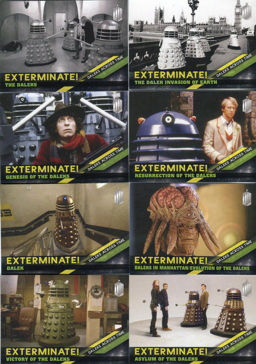 Doctor Who 2016 Timeless Daleks Across Time Chase Card Set 10 Cards Topps - TvMovieCards.com