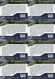 Doctor Who 2016 Timeless Daleks Across Time Chase Card Set 10 Cards Topps - TvMovieCards.com