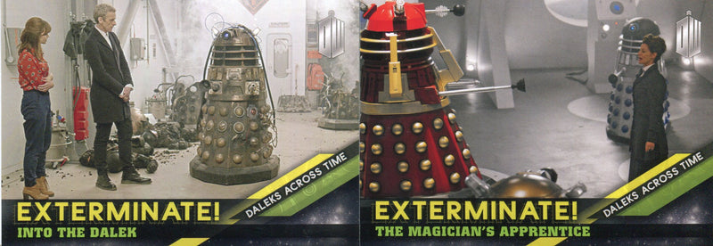 Doctor Who 2016 Timeless Daleks Across Time Chase Card Set 10 Cards Topps - TvMovieCards.com