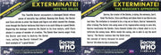 Doctor Who 2016 Timeless Daleks Across Time Chase Card Set 10 Cards Topps - TvMovieCards.com