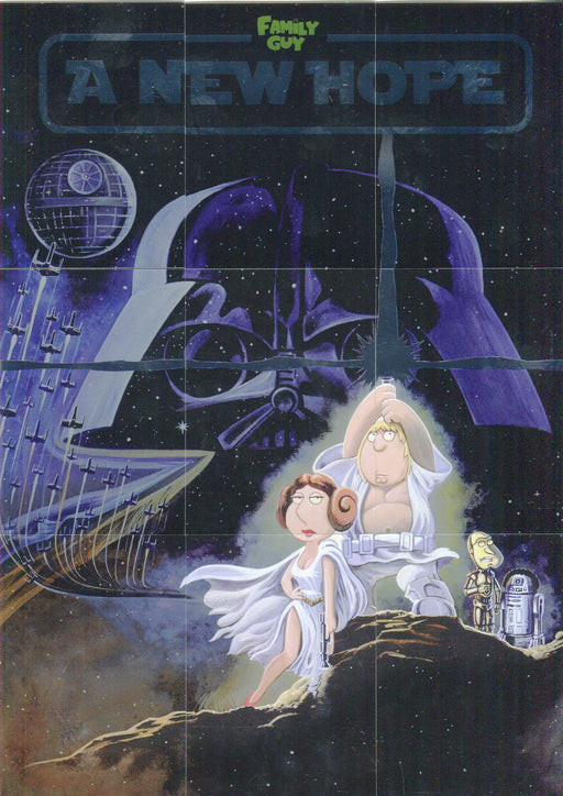 Family Guy Presents Episode IV A New Hope Foil Puzzle Chase Card Set NH-1 - NH9 - TvMovieCards.com