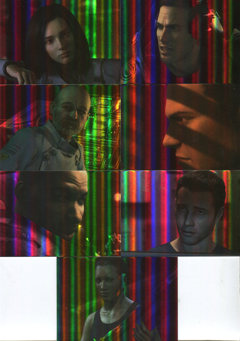 Final Fantasy The Spirits Within Holochrome Chase Card Set C1 thru C7 - TvMovieCards.com