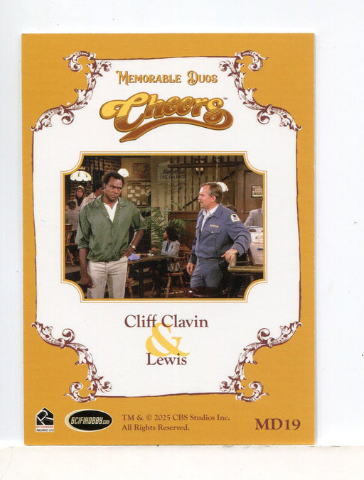 Cheers TV Show Seasons 1-4 Premiere Edition Memorable Duos Rewards Card MD19 - TvMovieCards.com