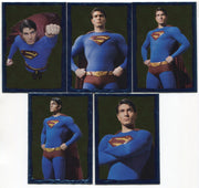 2006 Superman Returns Movie Embossed Foil Chase Card Set 5/5 Topps - TvMovieCards.com