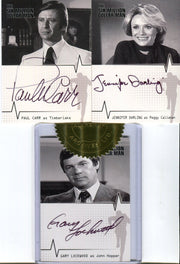 Six Million Dollar Man Seasons 1 & 2 Autograph Card Set 12 Cards - TvMovieCards.com