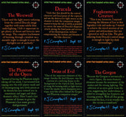 Hammer Horror Series 1 Crip-tych Chase Card Set A1 - A6 Cornerstone 1995 - TvMovieCards.com