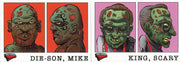 Hollywood Zombies Morbid Mugshots Gore-Glow Chase Card Set (10) Topps 2007 - TvMovieCards.com