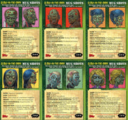 Hollywood Zombies Morbid Mugshots Gore-Glow Chase Card Set (10) Topps 2007 - TvMovieCards.com