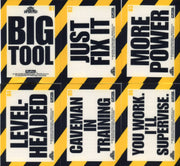 Home Improvement TV Show Static Cling Sticker Chase Card Set (10) Skybox 1994 - TvMovieCards.com