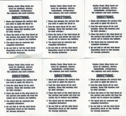 Home Improvement TV Show Static Cling Sticker Chase Card Set (10) Skybox 1994 - TvMovieCards.com