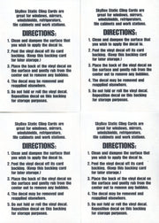 Home Improvement TV Show Static Cling Sticker Chase Card Set (10) Skybox 1994 - TvMovieCards.com