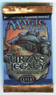 1999 MTG Magic The Gathering Urza’s Legacy Sealed 15 Card Booster Pack - TvMovieCards.com