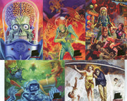 Mars Attacks Invasion Masterpieces Chase Card Set 5 Cards Topps 2013 - TvMovieCards.com