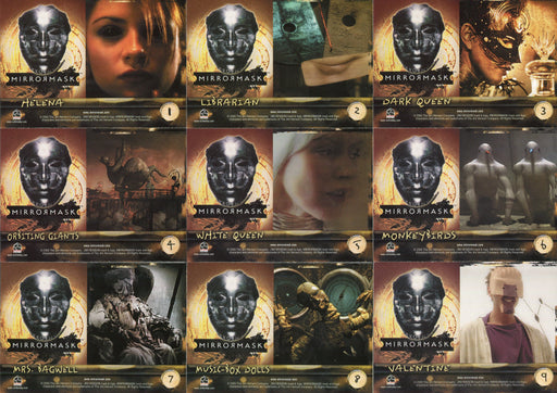 MirrorMask Preview Card Set 9 Cards Rittenhouse Archives 2005 - TvMovieCards.com