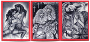 Don Paresi Vampires and Vixens 1996 P1 P2 P3 Promo Card Set of 3 - TvMovieCards.com