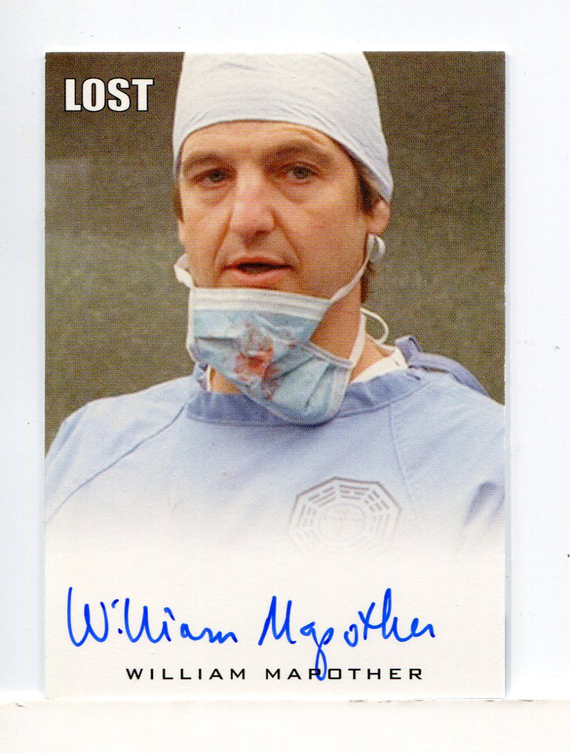 Lost Seasons 1-5 William Mapother as Ethan Rom Autograph Card - TvMovieCards.com