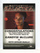 Battlestar Galactica Season One Kandyse McClure Autograph Card - TvMovieCards.com