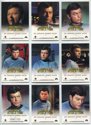Legends Of Star Trek Series 3 Dr. Leonard "Bones" McCoy Chase Card Set L1-L9 - TvMovieCards.com