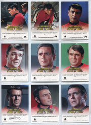 Legends Of Star Trek Series 4 Scotty Montgomery Scott Chase Card Set L1-L9 - TvMovieCards.com