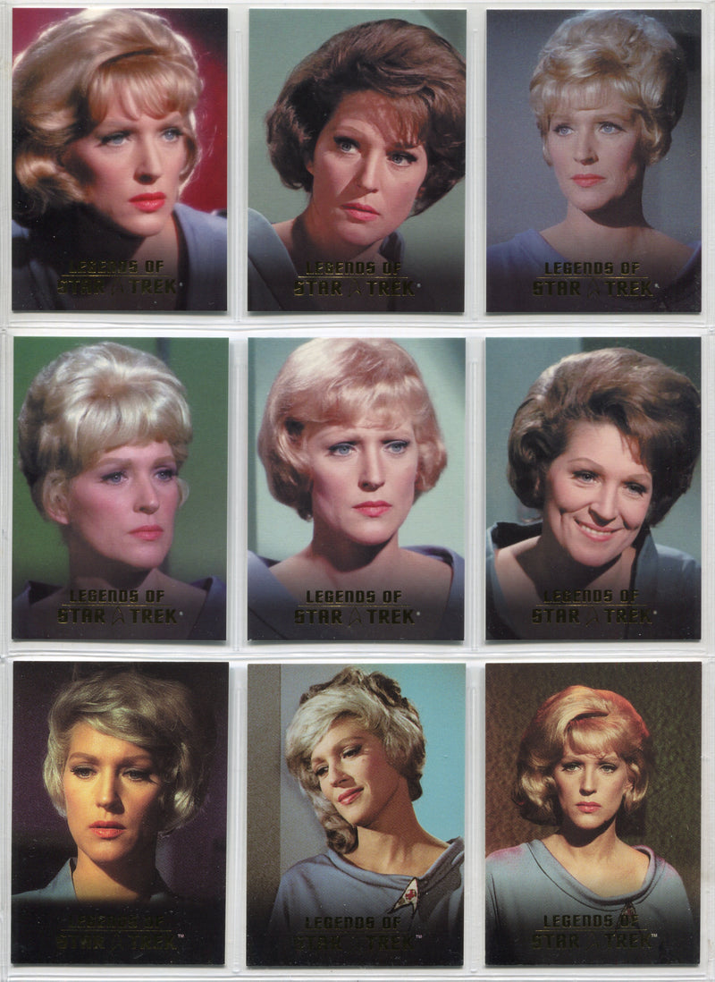 Legends Of Star Trek Series 5 Nurse Chapel Chase Card Set L1-L9 - TvMovieCards.com