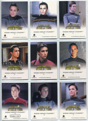 Legends Of Star Trek Series 12: Ensign Wesley Crusher Chase Card Set L1-L9 - TvMovieCards.com