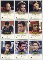 Legends Of Star Trek Series 22: Doctor Julian Bashir Chase Card Set L1-L9 - TvMovieCards.com