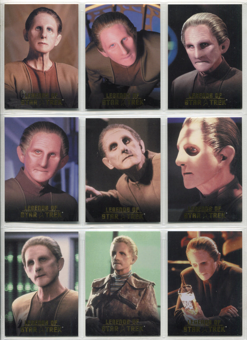 Legends Of Star Trek Series 27: Odo Chase Card Set L1-L9 - TvMovieCards.com