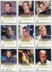 Legends Of Star Trek Series 18: Captain Jonathan Archer Chase Card Set L1-L9 - TvMovieCards.com