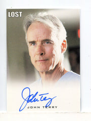 Lost Seasons 1-5 John Terry as Dr. Christian Shephard Autograph Card - TvMovieCards.com