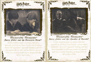 Harry Potter Memorable Moments Gold Foil Promo Card Lot Promo 1 and Promo 2 - TvMovieCards.com