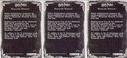 Harry Potter Memorable Moments 2 Bronze Foil Promo Card Lot P1 P2 P3 - TvMovieCards.com
