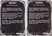 Harry Potter Memorable Moments 2 Bronze Foil Promo Card Lot P1 and P2 - TvMovieCards.com