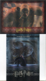The World of Harry Potter 3D Promo Card Lot 3D-1/ P1 and 3D-2/ P1 - TvMovieCards.com