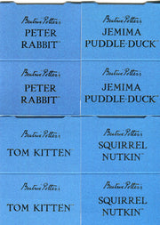 Peter Rabbit and Friends Pop Ups Chase Card Set PU 1 thru PU 4 Tempo 1996 - TvMovieCards.com