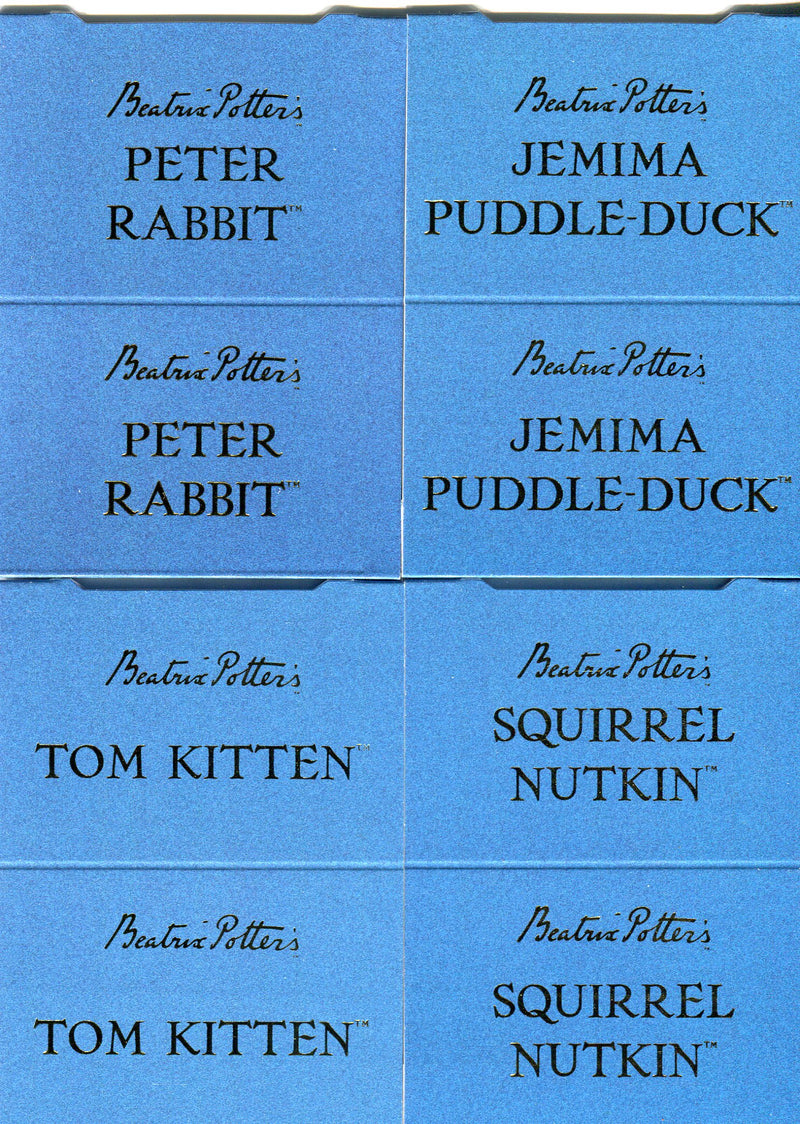 Peter Rabbit and Friends Pop Ups Chase Card Set PU 1 thru PU 4 Tempo 1996 - TvMovieCards.com