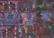 Rudolph The Red-Nosed Reindeer Movie Reels Foil Chase Card Set M-1 thru M-9 - TvMovieCards.com