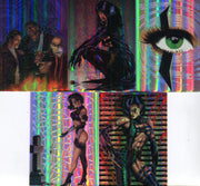 Razor Metal & Flesh Chrome Chase Card Set (5) Krome 1996 - TvMovieCards.com