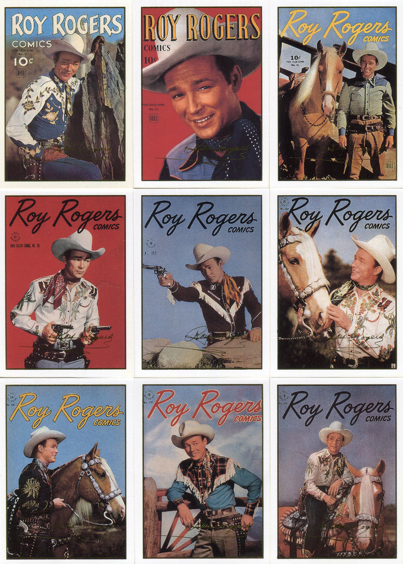 Roy Rogers Gold Signature Series Trading Card Set (13) Arrowcatch Productions 19 - TvMovieCards.com