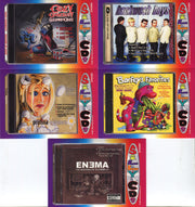 Silly CD's Sticker Chase Card Set 11 Sticker Cards Silly Productions 2001 - TvMovieCards.com