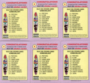 Silly CD's Sticker Chase Card Set 11 Sticker Cards Silly Productions 2001 - TvMovieCards.com