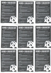 2015 Sons of Anarchy Seasons 4 & 5 Temporary Tattoos Chase Card Set TT10-18 - TvMovieCards.com
