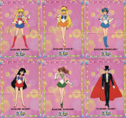 Sailor Moon 1 Stand-Up Mail-In Chase Card Set 6 Cards S1 thru S6 Dart Flipcards - TvMovieCards.com