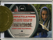 Battlestar Galactica Season 2 Elosha Priest Case Topper Double Costume Card DC2 - TvMovieCards.com