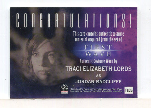 First Wave Traci Elizabeth Lords as Jordan Radcliffe Costume Card TLC5 - TvMovieCards.com