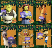 2007 Shrek The Third Scratch & Stink Chase Card Set SH-1 thru SH-6 Inkworks - TvMovieCards.com