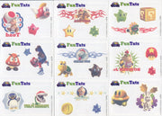 Super Mario Brothers Galaxy Fun Tats Chase Card Set 1-18 Enterplay 2008 - TvMovieCards.com