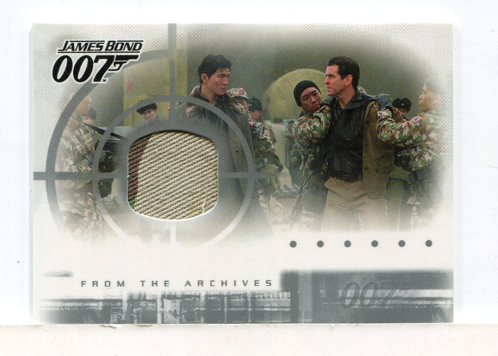 James Bond Die Another Day Case Topper Costume Card AC1 Image 2 - TvMovieCards.com